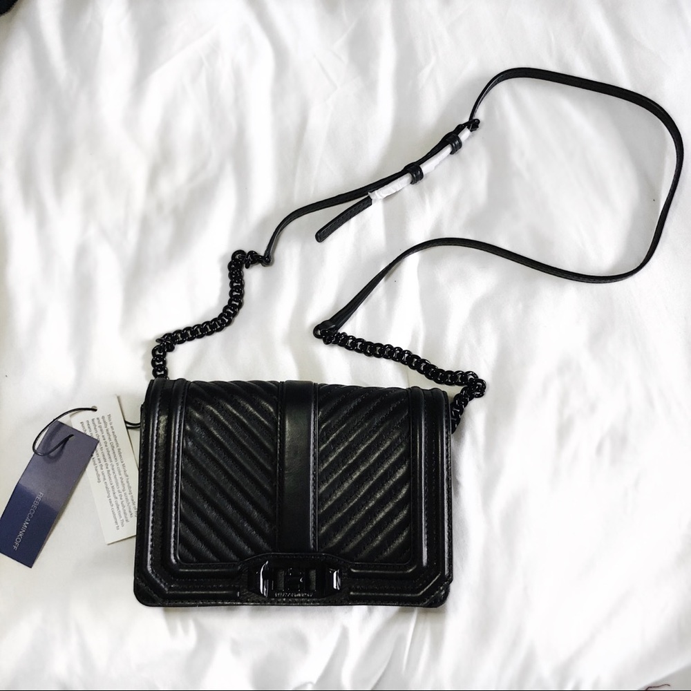 Rebecca Minkoff | NWT black leather crossbody